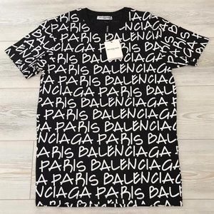 Balenciaga Black Casual Cotton Shirt Size:Medium